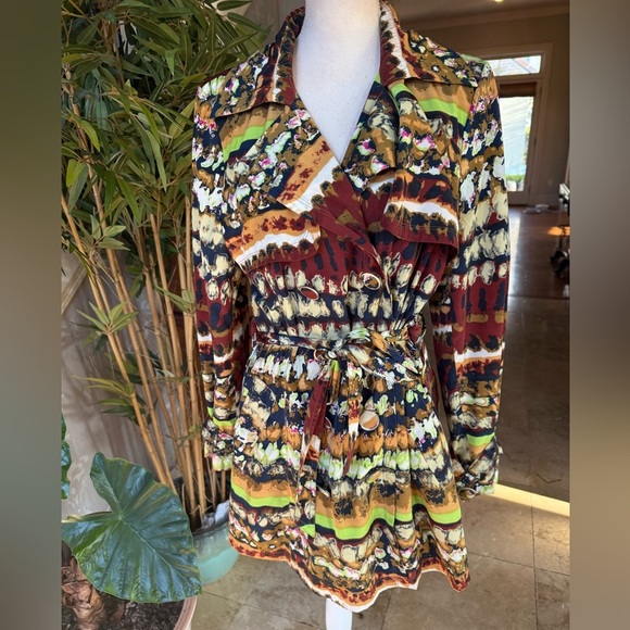 VERTIGO PARIS ladies XL trenchcoat excellent condition - Picture 3 of 11